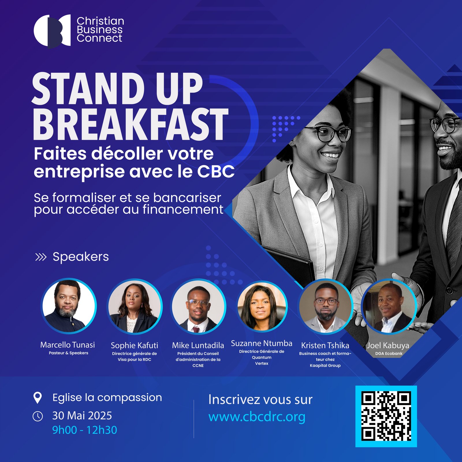 Stand Up Breakfast Event